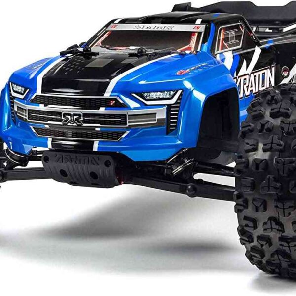 Arrma Kraton 6S BLX RTR 1/8 4WD Brushless Monster Truck (Blue) (V5) w/SLT3 2.4GHz Radio